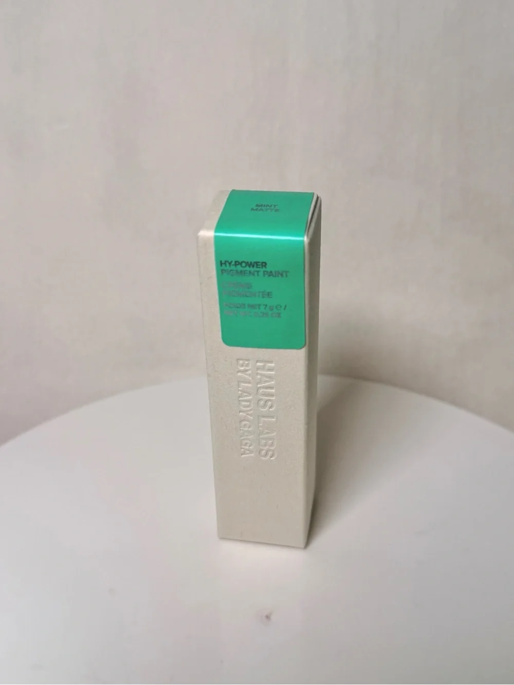 Haus Labs Hy-Power Pigment Paint in  mint matte (green)  NEW retail 29